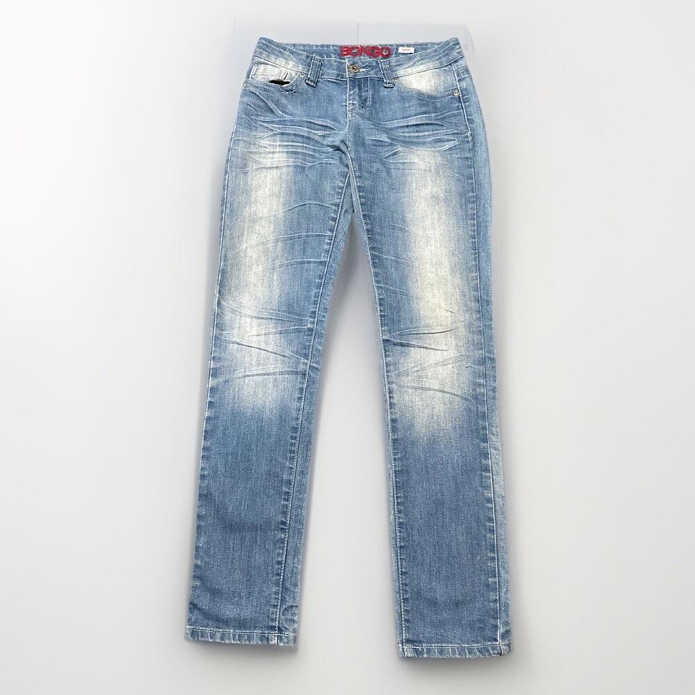Bongo Skinny Women's Jeans Size 9 Blue‎ Medium Wash Denim 29x32